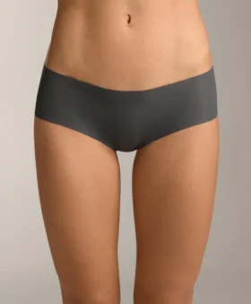 5 Cuecas Hipster Leves em Mistura de Poliamida com Canelado, Invisíveis e com Corte a Laser