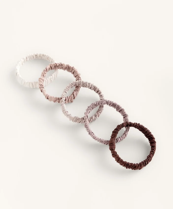 5 elásticos de cabelo 5 elásticos de cabelo
