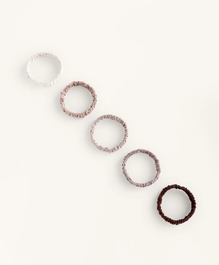 5 elásticos de cabelo 5 elásticos de cabelo