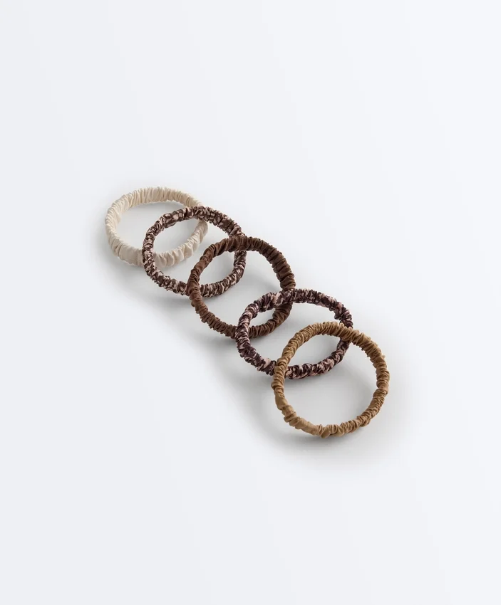 5 elásticos de cabelo 5 elásticos de cabelo