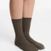 5 pares de meias clássicas com algodão