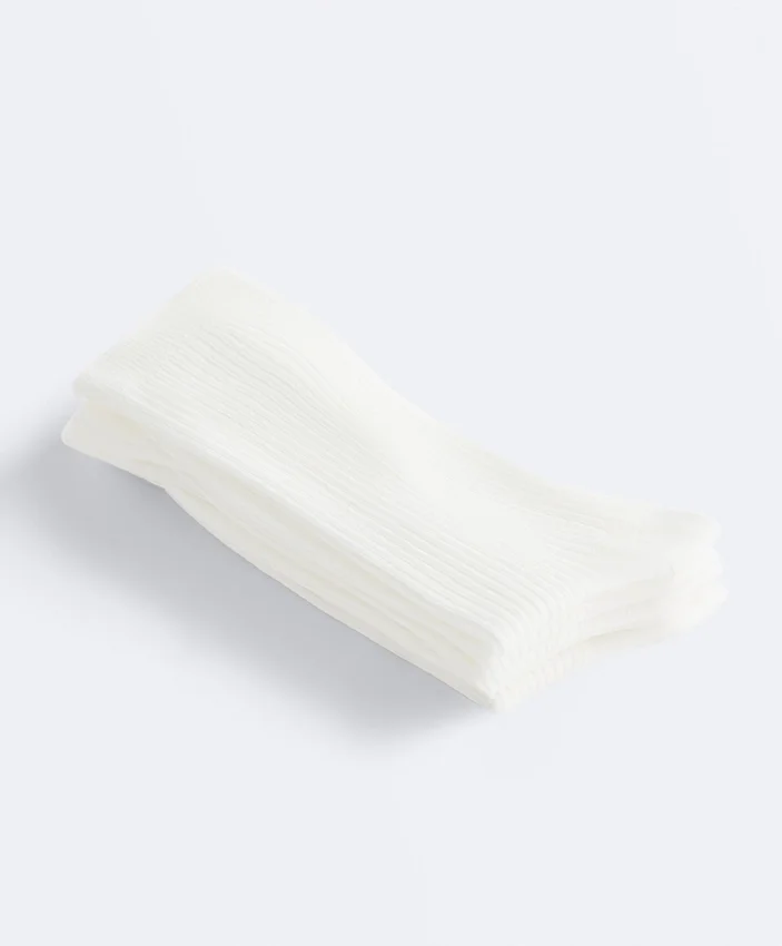 5 pares de meias clássicas de mistura de algodão 5 pares de meias clássicas de mistura de algodão