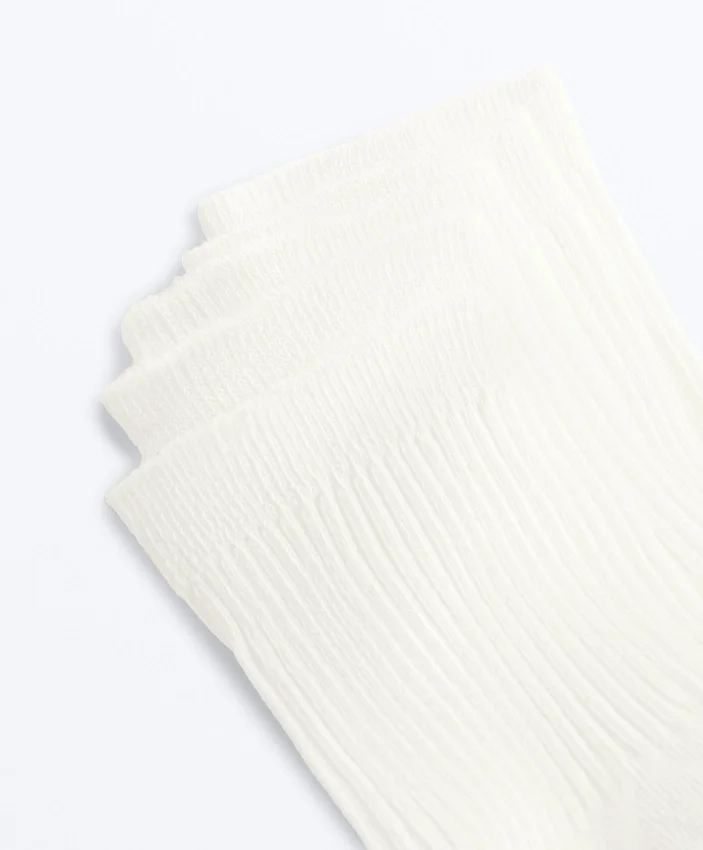 5 pares de meias curtas de algodão misto 5 pares de meias curtas de algodão misto