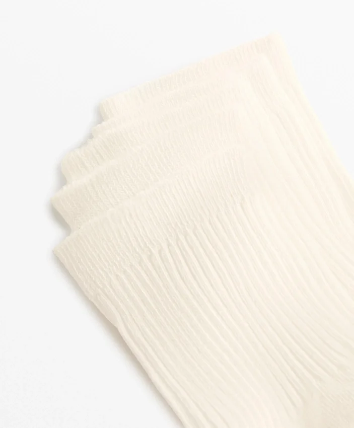 5 pares de meias curtas de algodão misto 5 pares de meias curtas de algodão misto