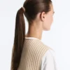 6 elásticos de acessórios de cabelo com placa Oysho 6 elásticos de acessórios de cabelo com placa Oysho
