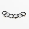 6 elásticos de acessórios de cabelo com placa Oysho 6 elásticos de acessórios de cabelo com placa Oysho
