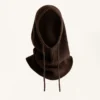 Balaclava em malha canelada Balaclava em malha canelada