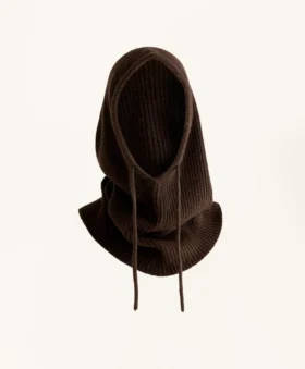 Balaclava em malha canelada Balaclava em malha canelada