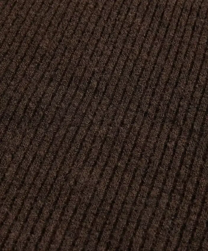 Balaclava em malha canelada Balaclava em malha canelada