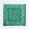 Bandana com estampado floral 100% algodão Bandana com estampado floral 100% algodão