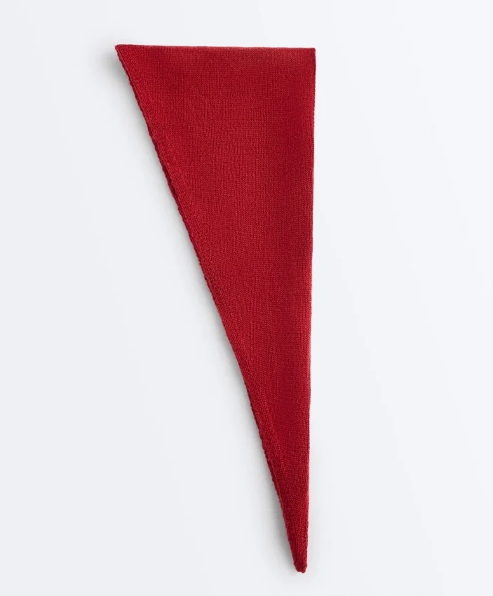 Bandanas em malha 90% lã e 10% caxemira Bandanas em malha 90% lã e 10% caxemira