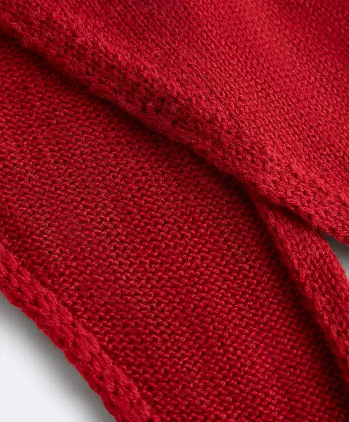 Bandanas em malha 90% lã e 10% caxemira Bandanas em malha 90% lã e 10% caxemira