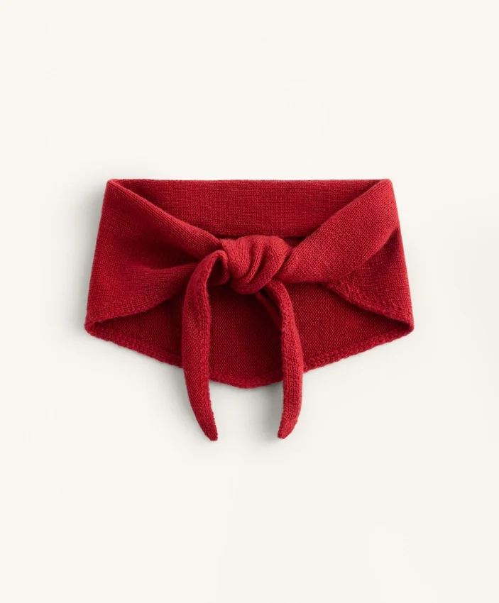 Bandanas em malha 90% lã e 10% caxemira Bandanas em malha 90% lã e 10% caxemira