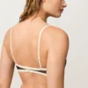 Biquíni bandeau com acabamento contrastante Biquíni bandeau com acabamento contrastante