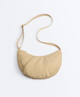 Bolsa a tiracolo acolchoada