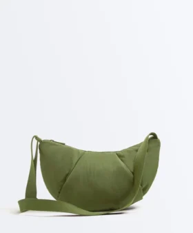 Bolsa a tiracolo acolchoada