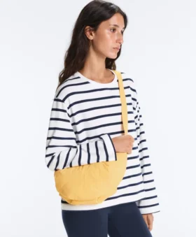 Bolsa a tiracolo acolchoada