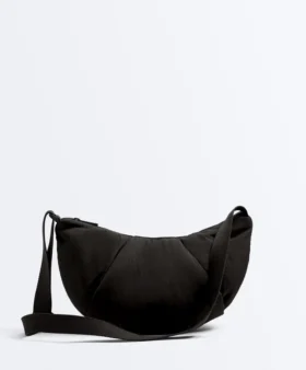 Bolsa a tiracolo acolchoada