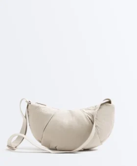 Bolsa a tiracolo acolchoada
