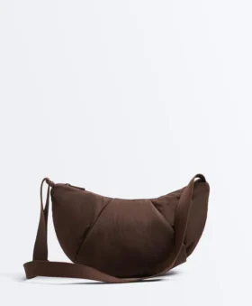 Bolsa a tiracolo acolchoada