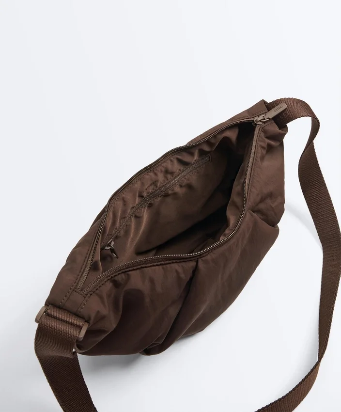 Bolsa a tiracolo acolchoada Bolsa a tiracolo acolchoada