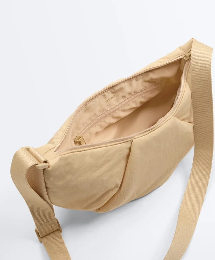 Bolsa a tiracolo acolchoada Bolsa a tiracolo acolchoada