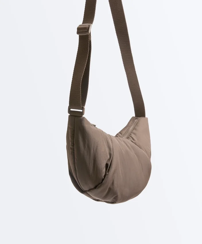 Bolsa a tiracolo acolchoada Bolsa a tiracolo acolchoada