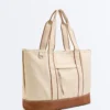 Bolsa de compras em lona Bolsa de compras em lona