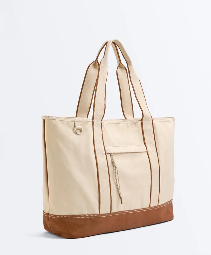 Bolsa de compras em lona Bolsa de compras em lona