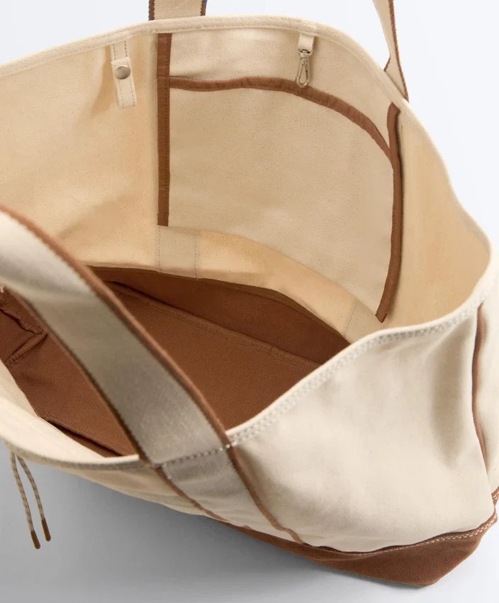 Bolsa de compras em lona Bolsa de compras em lona