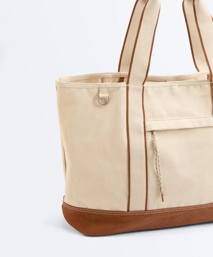 Bolsa de compras em lona Bolsa de compras em lona