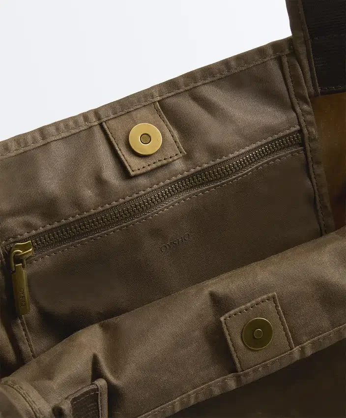 Bolsa de compras encerada Bolsa de compras encerada