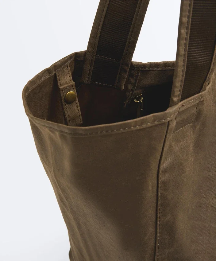 Bolsa de compras encerada Bolsa de compras encerada