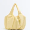 Bolsa de compras franzida Bolsa de compras franzida