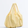 Bolsa de compras franzida Bolsa de compras franzida