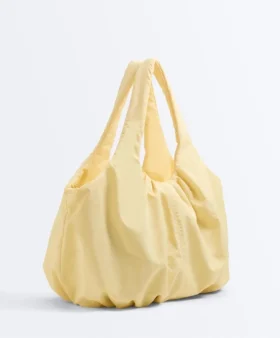 Bolsa de compras franzida