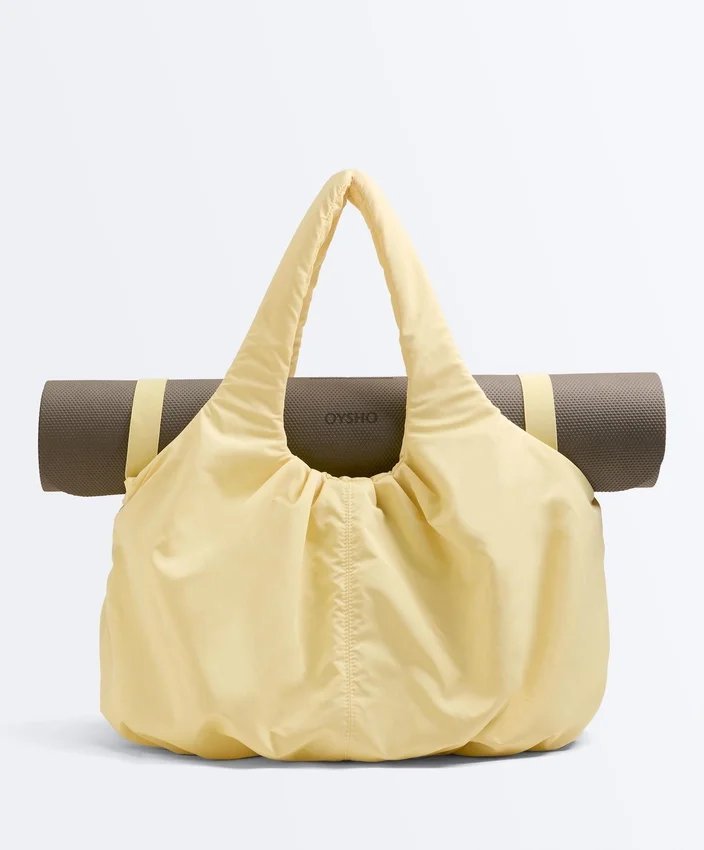 Bolsa de compras franzida Bolsa de compras franzida