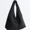 Bolsa de nylon plissada Bolsa de nylon plissada