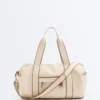 Bolsa tipo bowling em lona
