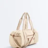 Bolsa tipo bowling em lona