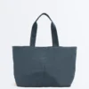 Bolsa tipo shopper macia com fecho Bolsa tipo shopper macia com fecho