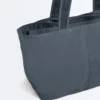 Bolsa tipo shopper macia com fecho Bolsa tipo shopper macia com fecho