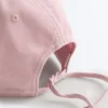 Boné com efeito lavado 100% algodão com cordão