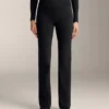 Calças Bootcut sem costuras, de cintura alta e superquentes