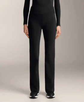 Calças Bootcut sem costuras, de cintura alta e superquentes