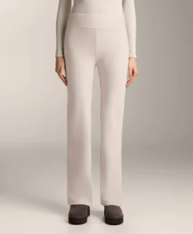Calças Bootcut sem costuras, de cintura alta e superquentes