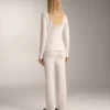 Calças Bootcut sem costuras, de cintura alta e superquentes