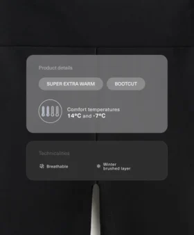 Calças Bootcut sem costuras, de cintura alta e superquentes
