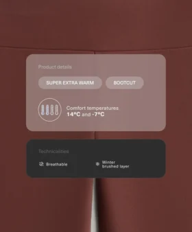 Calças Bootcut sem costuras, de cintura alta e superquentes
