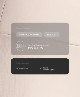 Calças Bootcut sem costuras, de cintura alta e superquentes